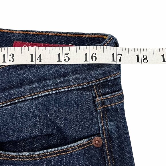 Lucky Brand Sofia Bootcut Jeans Womens Size 14/32 Dark Wash Regular Fit EUC - Picture 14 of 16